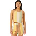 Rip Curl Trippin Stripe Top Womens Yellow