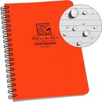 Rite in the Rain Side-Spiral Notebook Journal Orange