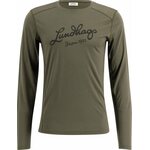 Lundhags Fulu Merino Longsleeve T-Shirt Mens Forest Green (604)