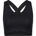 SNAP Crossed Bra Black/Light Green