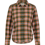Royal Robbins Lieback Organic Cotton Flannel Long Sleeve Womens Baked Clay (215)