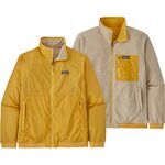 Patagonia Reversible Shelled Microdini Jacket Mens Surfboard Yellow
