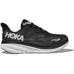 Hoka Clifton 9 Wide Womens Black / White