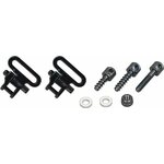 Allen Bolt Action Rifle Gun Sling Swivel Set Black