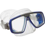 AquaLung Look, Clear Silicone Skirt Transparent/Metallic Blue