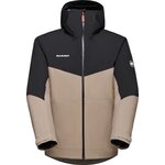 Mammut Convey 3 in 1 HS Hooded Jacket Mens Safari-Black