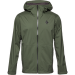 Black Diamond StormLine Stretch Rain Shell Mens Tundra