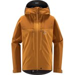 Haglöfs Roc Sight Softshell Jacket Womens Desert Yellow / Golden Brown