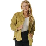 Rip Curl Stevie Cord Shirt Womens Khaki