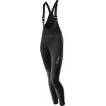 Löffler Warm-Up Bib Tights Windstopper Warm Womens Black