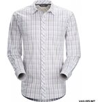 Arc'teryx Ridgeline LS Mens's White Violet