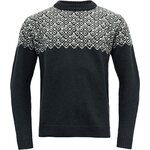 Devold Bjørnøya Sweater Crew Neck Ink / Offwhite