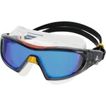 Aquasphere Vista Pro Dark Grey Orange / Lens Mirror Blue