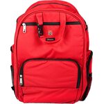 Okkatots Travelling Baby Depot Bag Punainen