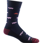 Darn Tough Truffle Hog Crew Lightweight Merino Mens Navy