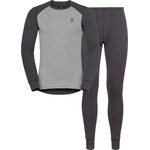 Odlo Active Warm Eco Special Set Mens Dark Grey Melange- Grey Melange