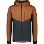 Mons Royale Arete Wool Insulation Hood Mens Dark Copper / Black