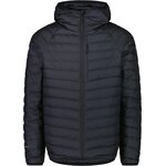 Mons Royale Atmos Wool Down Lightweight Packable Hood Mens Black