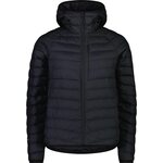 Mons Royale Atmos Wool Down Lightweight Packable Hood Womens Black