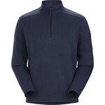 Arc'teryx Covert 1/2 Zip Mens Black Sapphire Heather