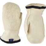 Hestra Heli Ski Wool Liner - Mitt Offwhite