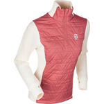 Dahlie Sweater Half Zip Comfy For Women Dusty Red