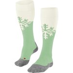 Falke SK 2 Intermediate Snowflake Womens Quiet Green