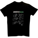 Wide Boyz Crack Is Back T-Shirt Black