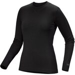 Arc'teryx Rho Merino Wool LS Crew Womens Black
