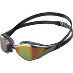 Speedo Fastskin Pure Focus Mirror Black / Cool Grey / Ruby