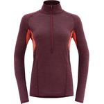 Devold Running Zip Neck Woman Port