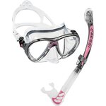 Cressi Big Eyes Evo + Alpha Ultra Dry Black / Pink
