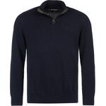 Barbour Cotton Half Zip Mens Navy