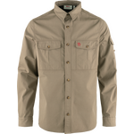 Fjällräven Singi Trekking Shirt Long Sleeve Mens Suede Brown (244)