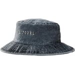 Rip Curl Washed UPF Mid Brim Hat Washed Black