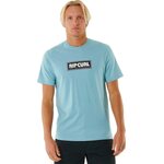 Rip Curl Big Mumma Icon Tee Mens Blue / Grey
