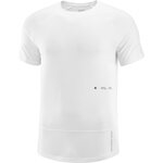 Salomon Cross Run Short Sleeve Tee GFX Mens White