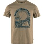 Fjällräven Equipment T-shirt Mens Suede Brown (244)