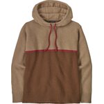 Patagonia Recycled Wool - Blend Sweater Hoody Mens Nest Brown