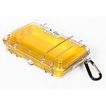Peli MicroCase 1040 Clear / Yellow