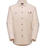 Mammut Alvra Undyed Longsleeve Shirt Mens Light Brown