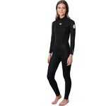 Rip Curl Womens Freelite Back Zipper Steamer 5/3 GB Black