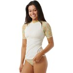 Rip Curl Sea Of Dreams UPF 50 Short Sleeve Womens Multicolor