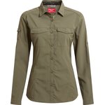 Craghoppers NosiLife Adventure Long Sleeved Shirt III Womens Wild Olive