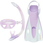 AquaLung Nabul Set Translucid Purple