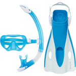 AquaLung Nabul Set Translucid Blue