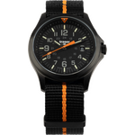 Traser P67 Officer Pro Quartz Black Nato Black/Orange