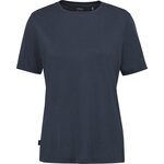 Rab Crimp Logo Tee Womens Tempest Blue