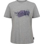 Rab Tuku Bloc Tee Womens Grey Marl
