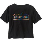 Patagonia Unity Fitz Easy Cut Responsibili-Tee Womens Ink Black